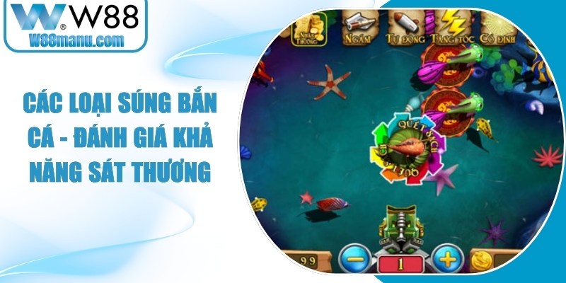 Các Loại Súng Bắn Cá